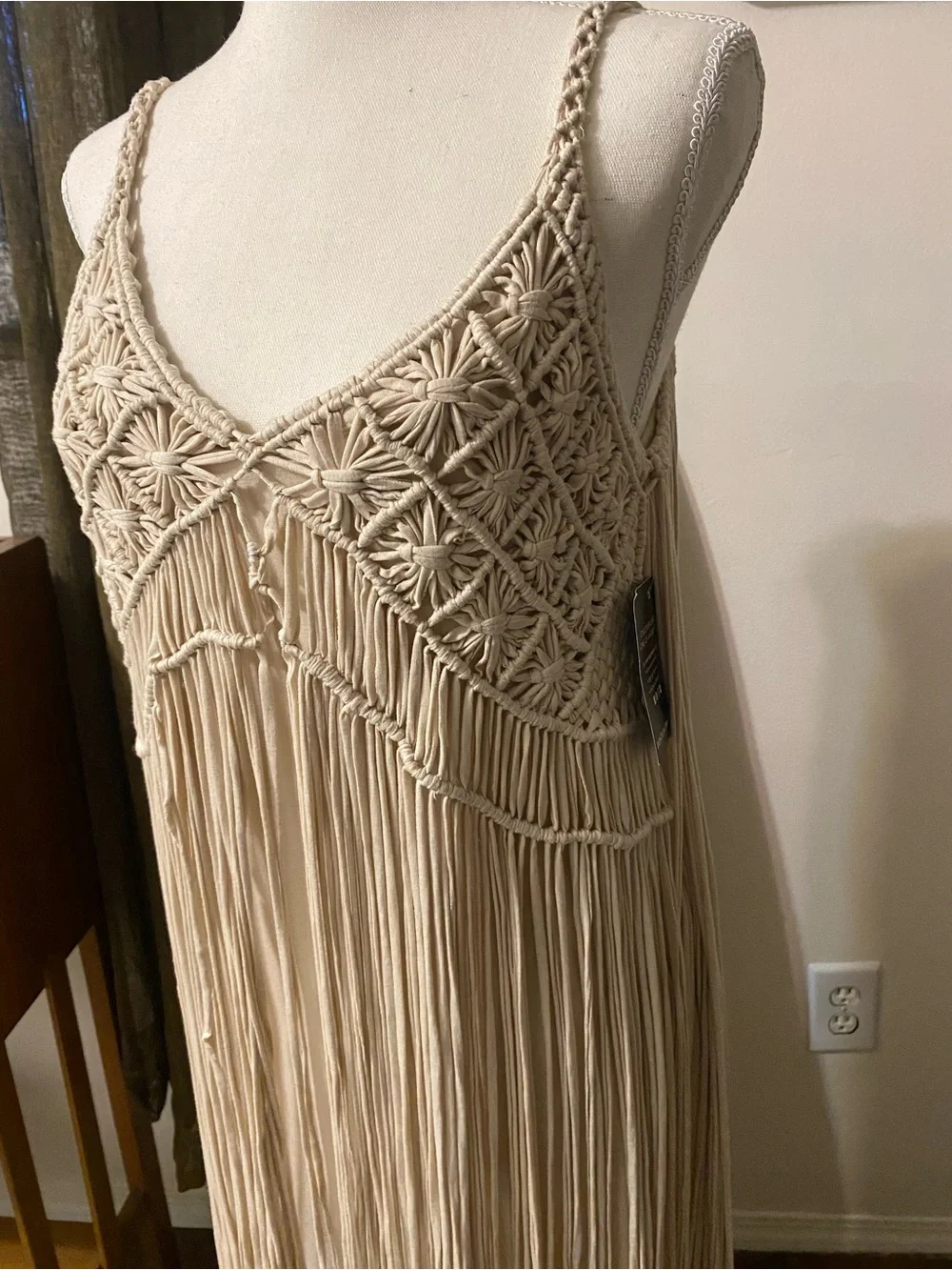 Boho fringe maxi dress - Picture 14 of 16